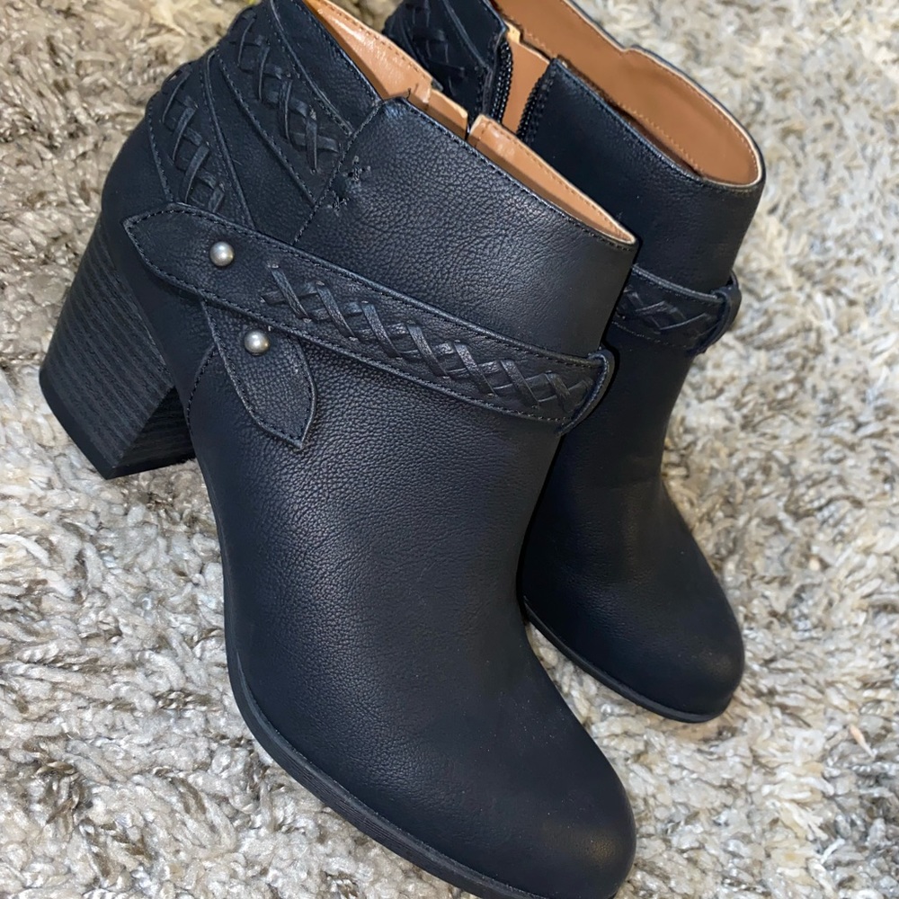 Black Ankle Booties